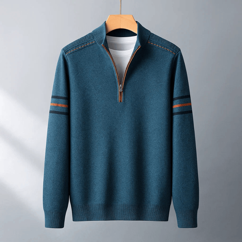 Jay  - Modern Half-Zip Sweater