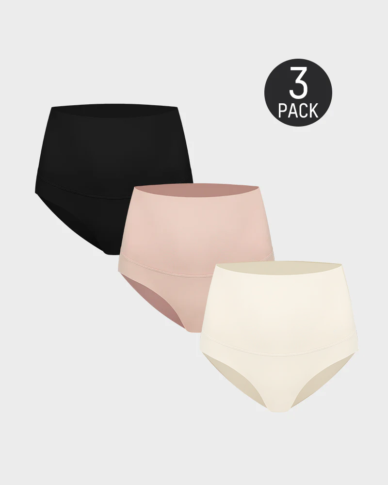 Confident Tummy-Control Briefs (3-Pack)