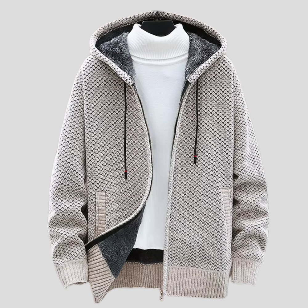 Troy - Modern Comfort Knit Zip Hoodie