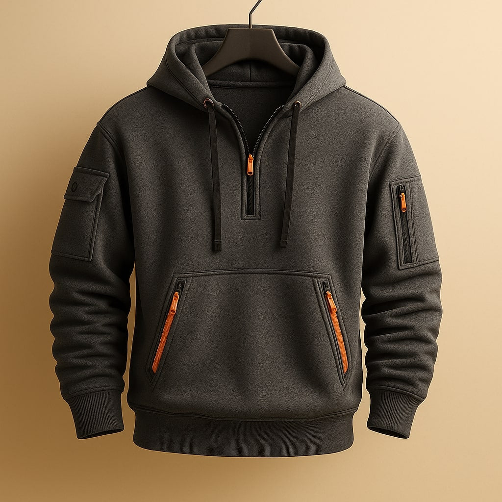 Phillip - Classic Quarter-Zip Hoodie