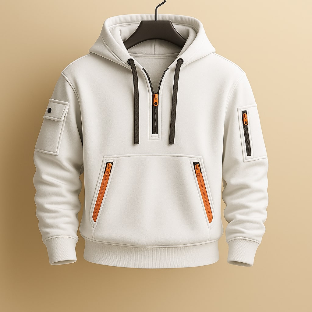 Phillip - Classic Quarter-Zip Hoodie