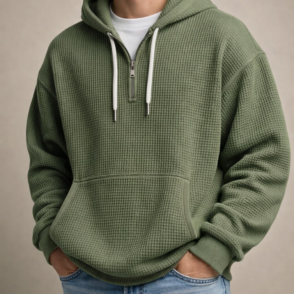 Jeffrey - Casual Hooded Pullover
