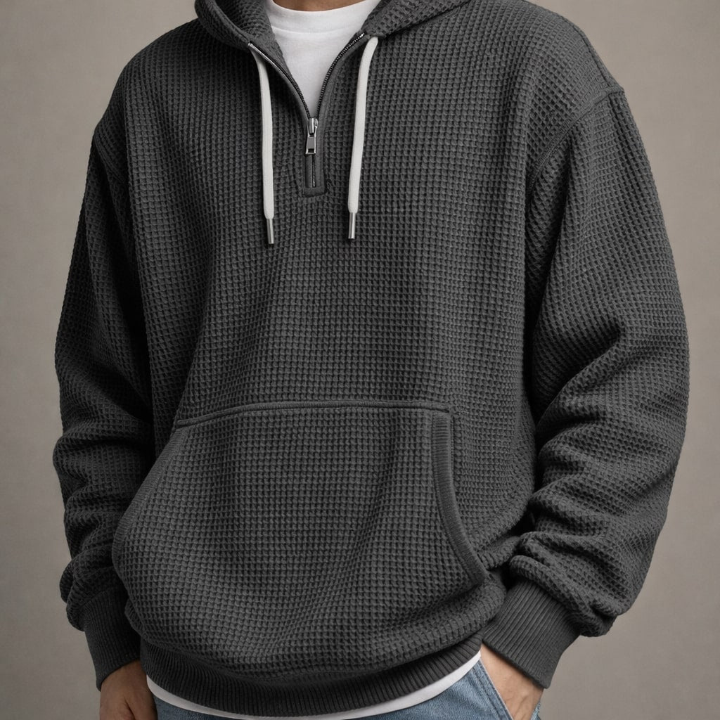 Jeffrey - Casual Hooded Pullover