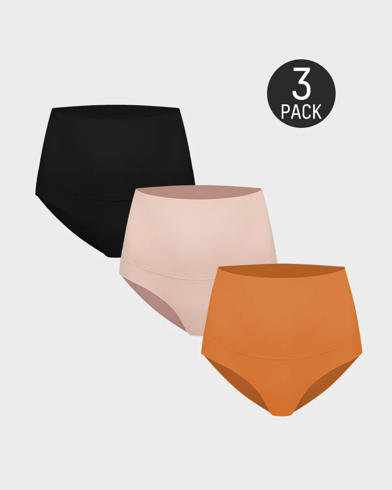 Confident Tummy-Control Briefs (3-Pack)