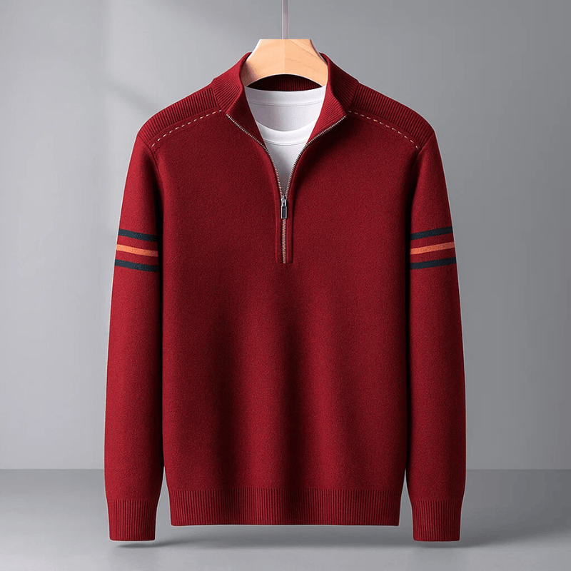 Jay  - Modern Half-Zip Sweater