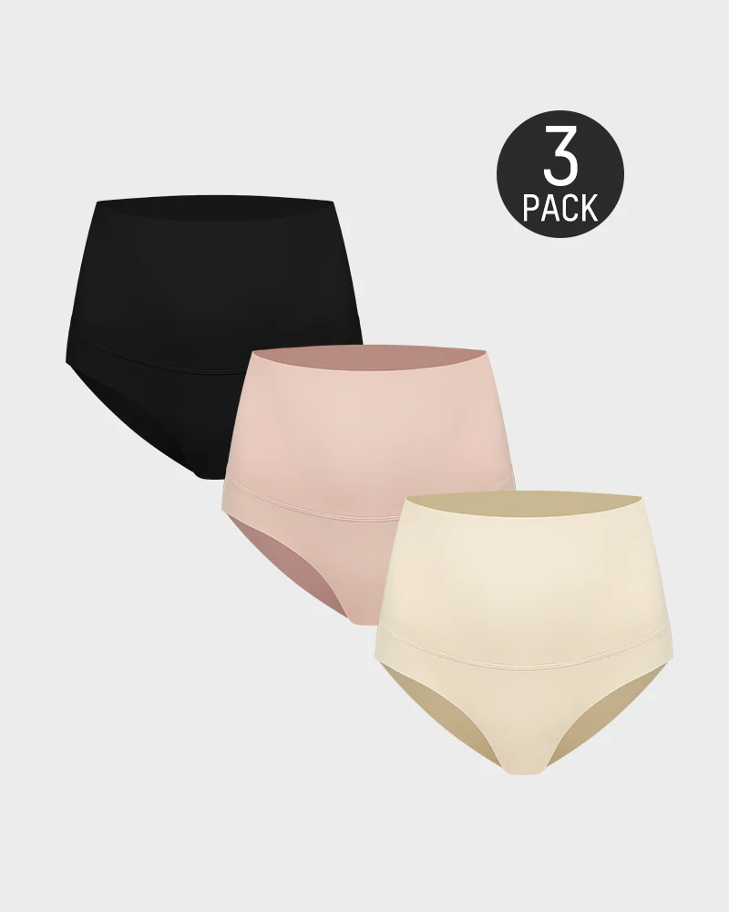 Confident Tummy-Control Briefs (3-Pack)