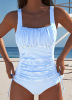 Courtney - Elegant Striped Swim Set