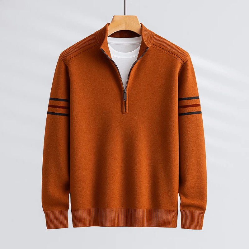 Jay  - Modern Half-Zip Sweater