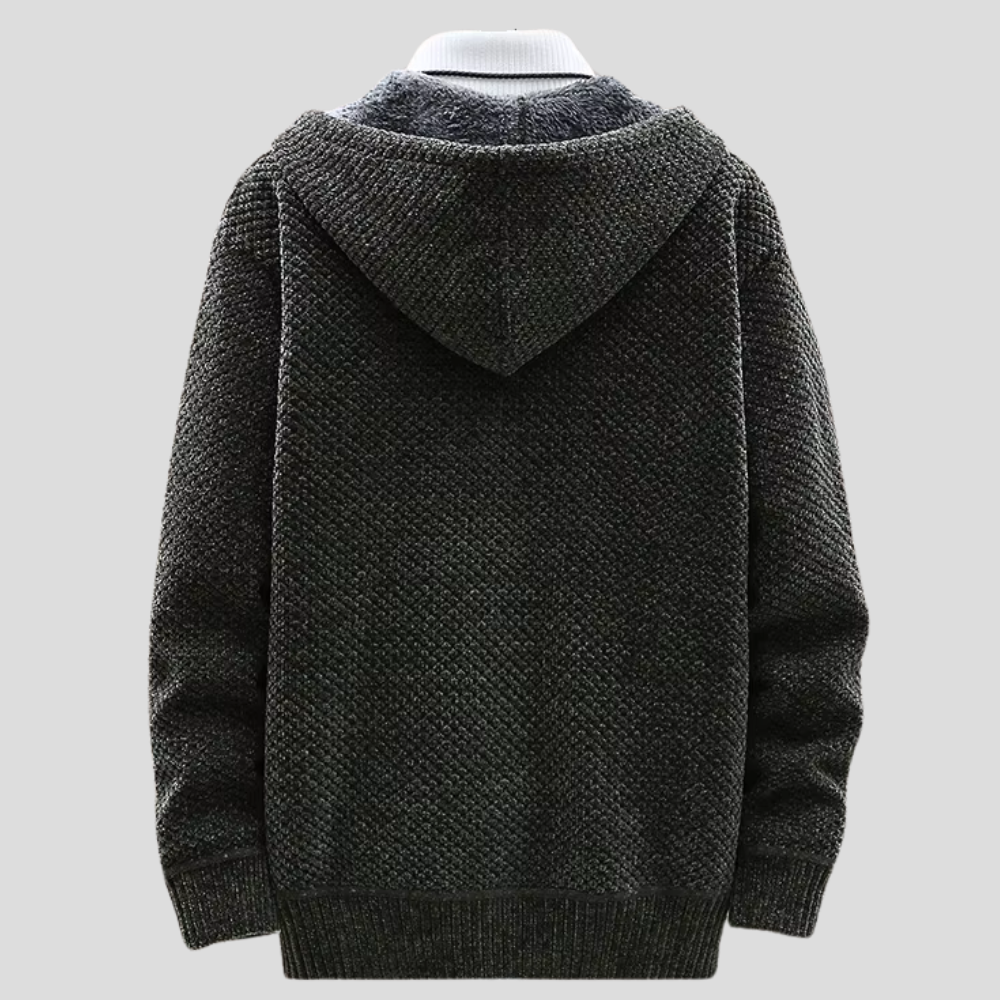Troy - Modern Comfort Knit Zip Hoodie