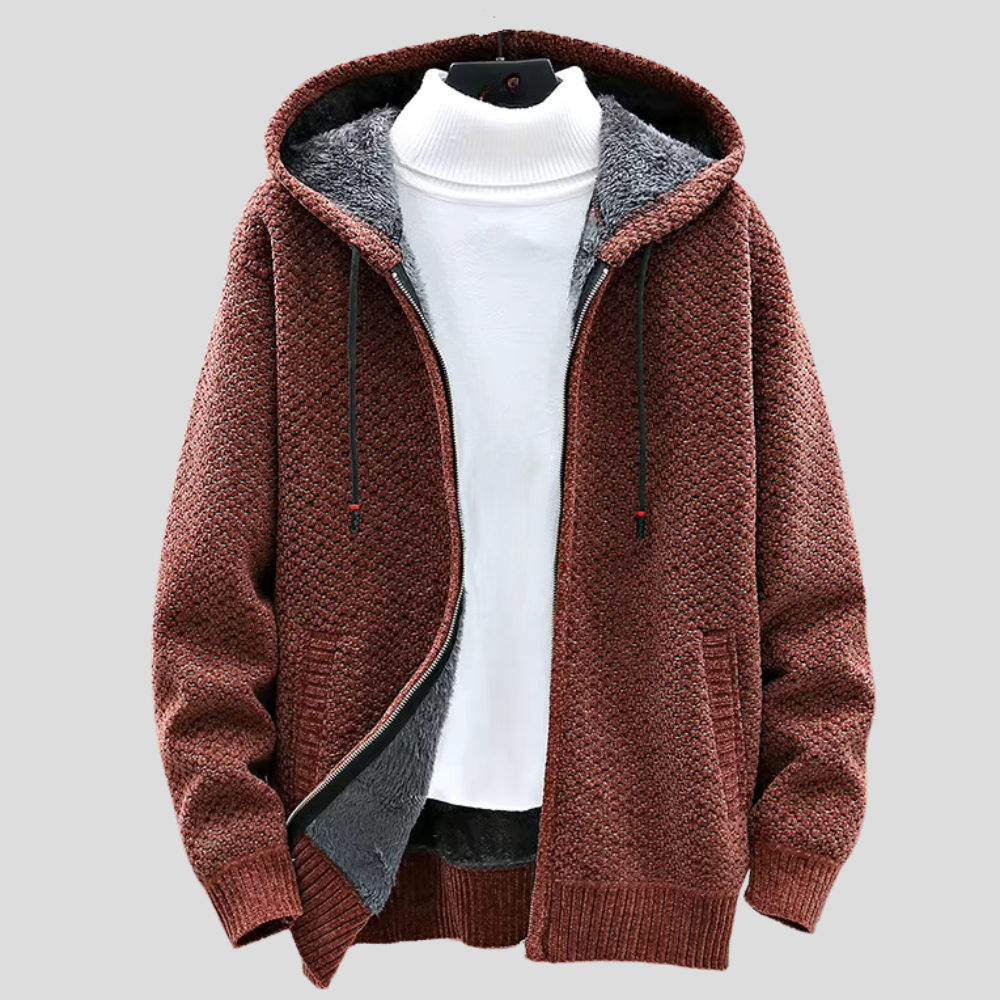 Troy - Modern Comfort Knit Zip Hoodie