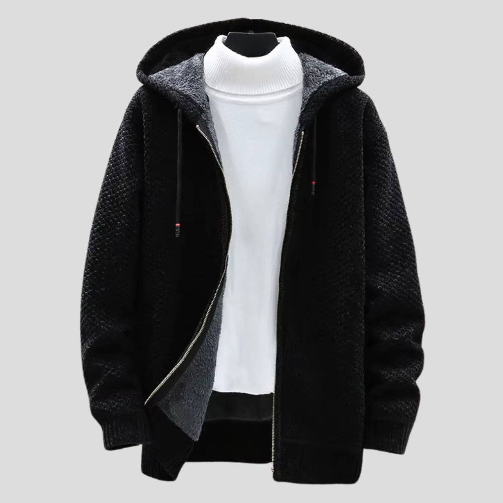 Troy - Modern Comfort Knit Zip Hoodie