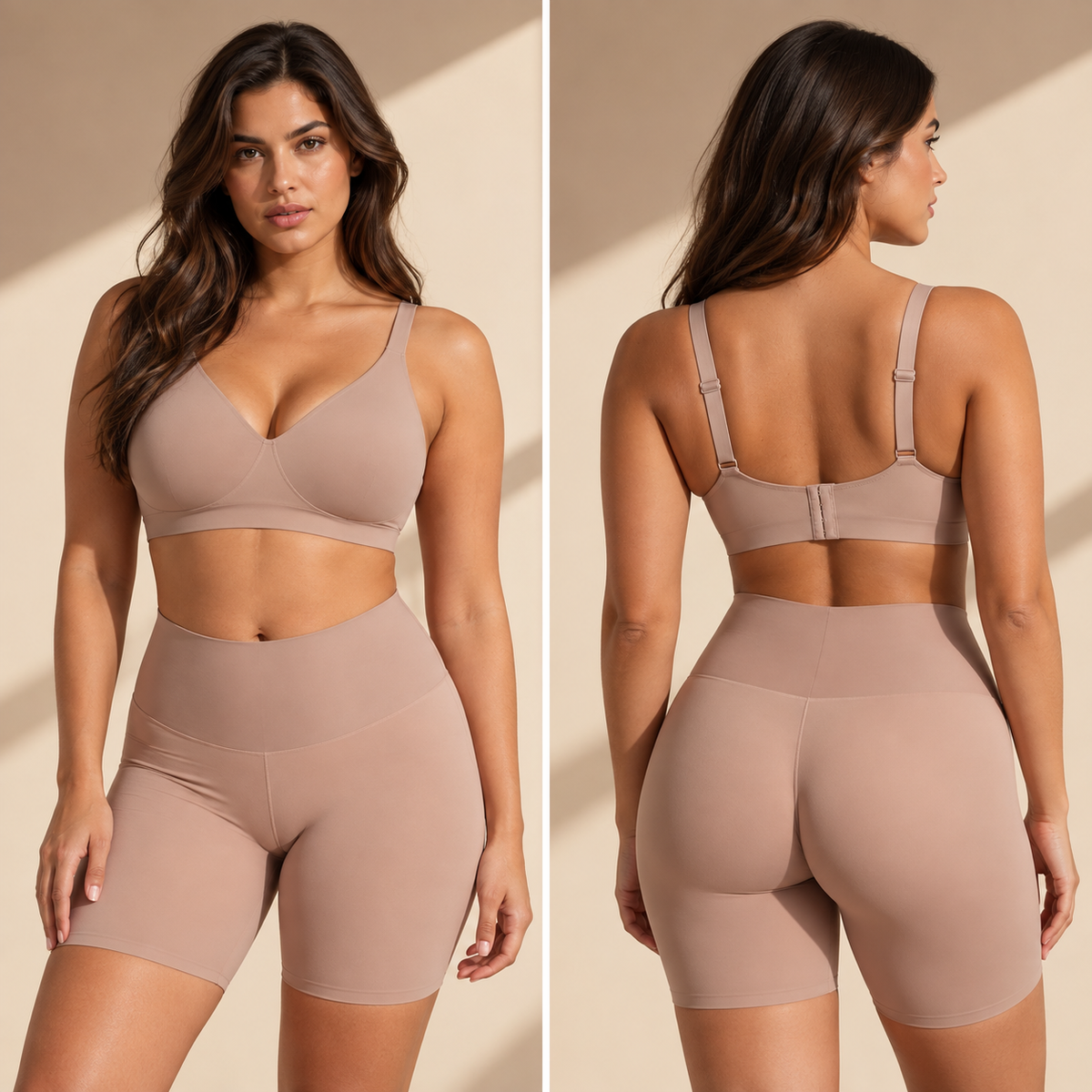 Deep V Wireless Push-Up Bra