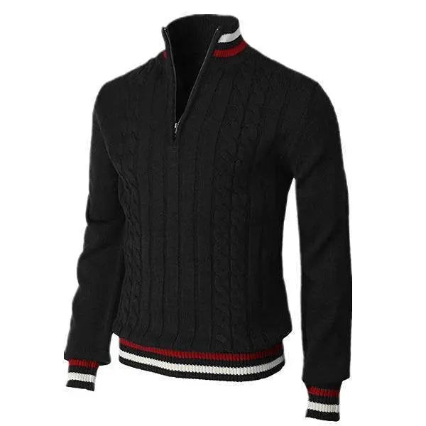Grayson - Classic Luxe Zip Sweater