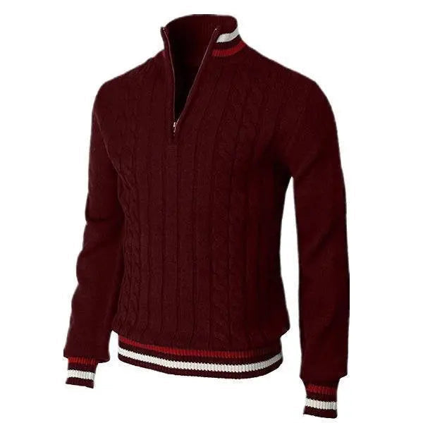 Grayson - Classic Luxe Zip Sweater