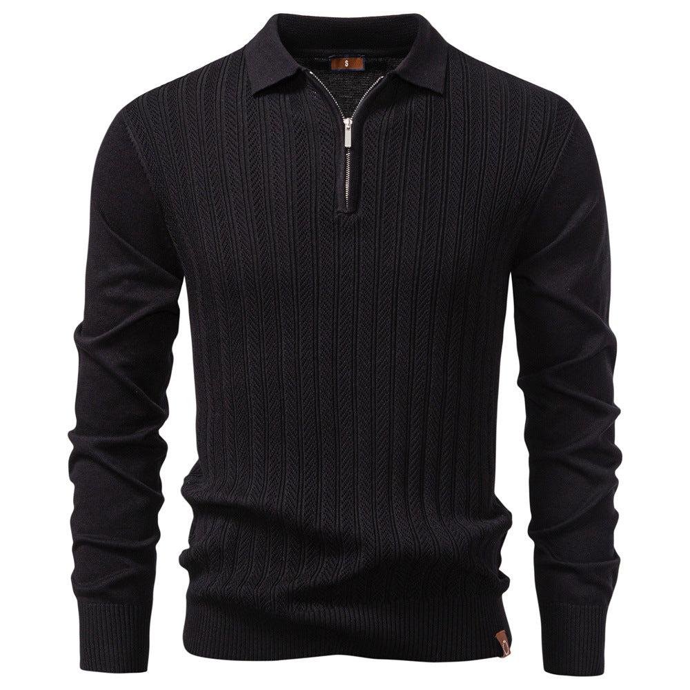 Colby - Timeless Half-Zip Knit Sweater