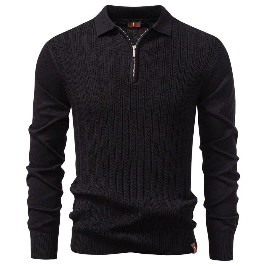 Colby - Timeless Half-Zip Knit Sweater