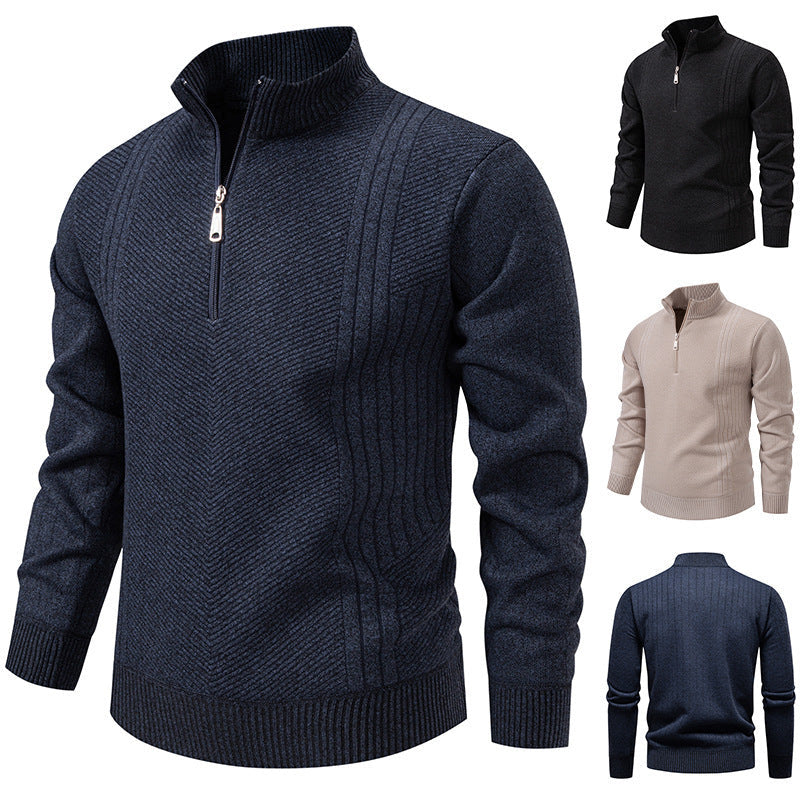 Stetson - Classic Quarter Zip Knit Sweater