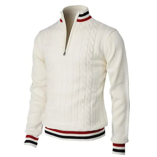 Grayson - Classic Luxe Zip Sweater