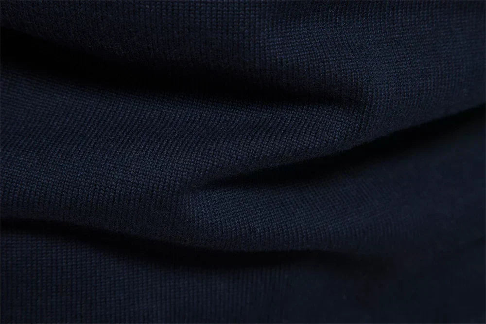 Callen - Stretch Knit Quarter-Zip Sweater