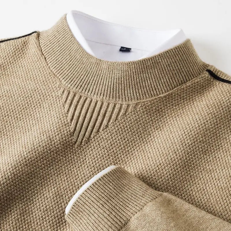 Arthur - Textured Everyday Crewneck Sweater