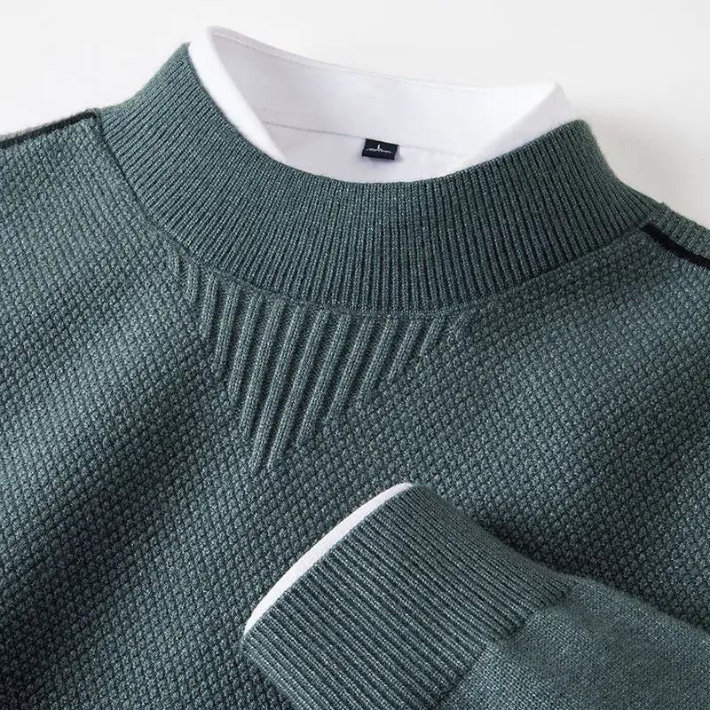 Arthur - Textured Everyday Crewneck Sweater