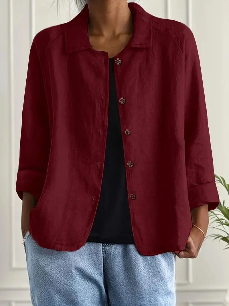 Claire | Women’s Button Front Casual Jacket