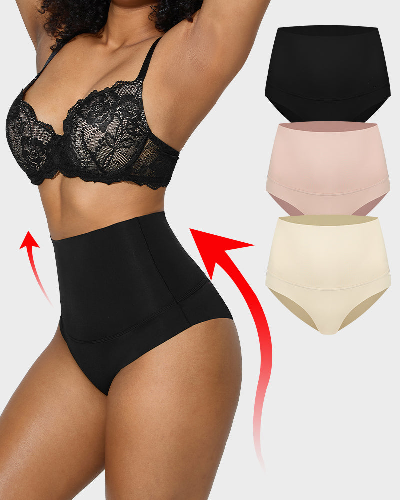 Confident Tummy-Control Briefs (3-Pack)