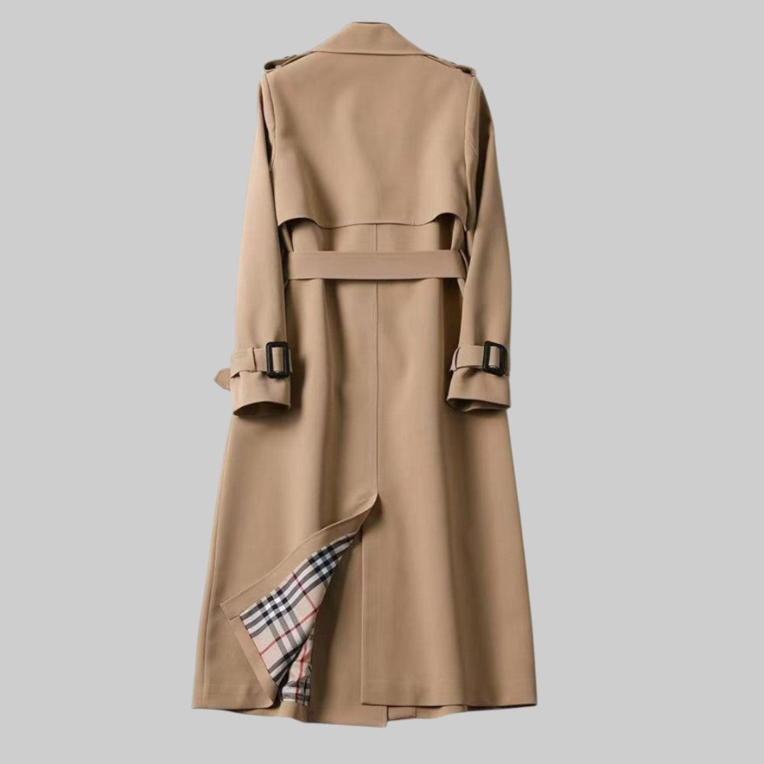 Chloe | Women’s Long Belted Trench Coat