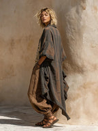 Ornella | Bohemian Artistic Set in Linen and Cotton