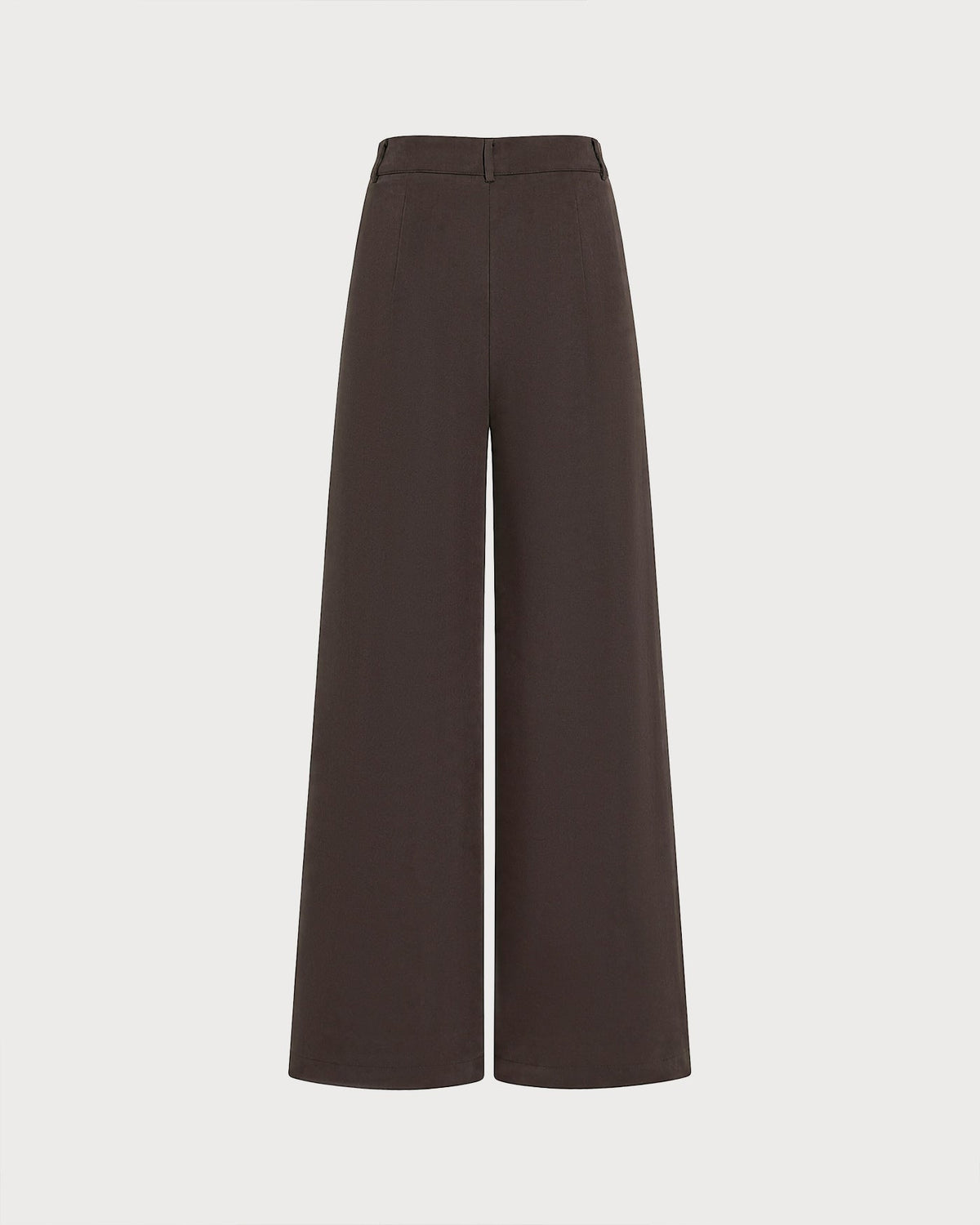 Coffee Pockets Button Straight Pants
