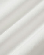 White Collar Splicing Button Shirt